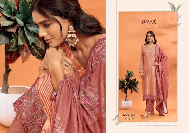 Glossy roohani Unstitched dress materials wholesale in Pune